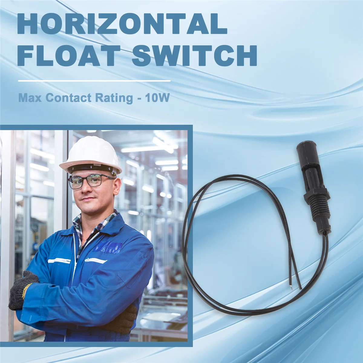 

A52T6 Pieces Side Mounted Horizontal Liquid Float Switch Water Level Sensor