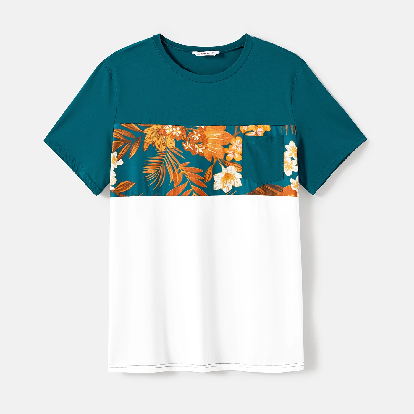 بات بات جميع أنحاء الأزهار طباعة الرباط Ruched Bodycon كامي الرجال القمصان