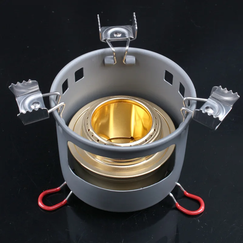 Outer alcohol stove camping vaporization liquid alcohol stove set portable windproof