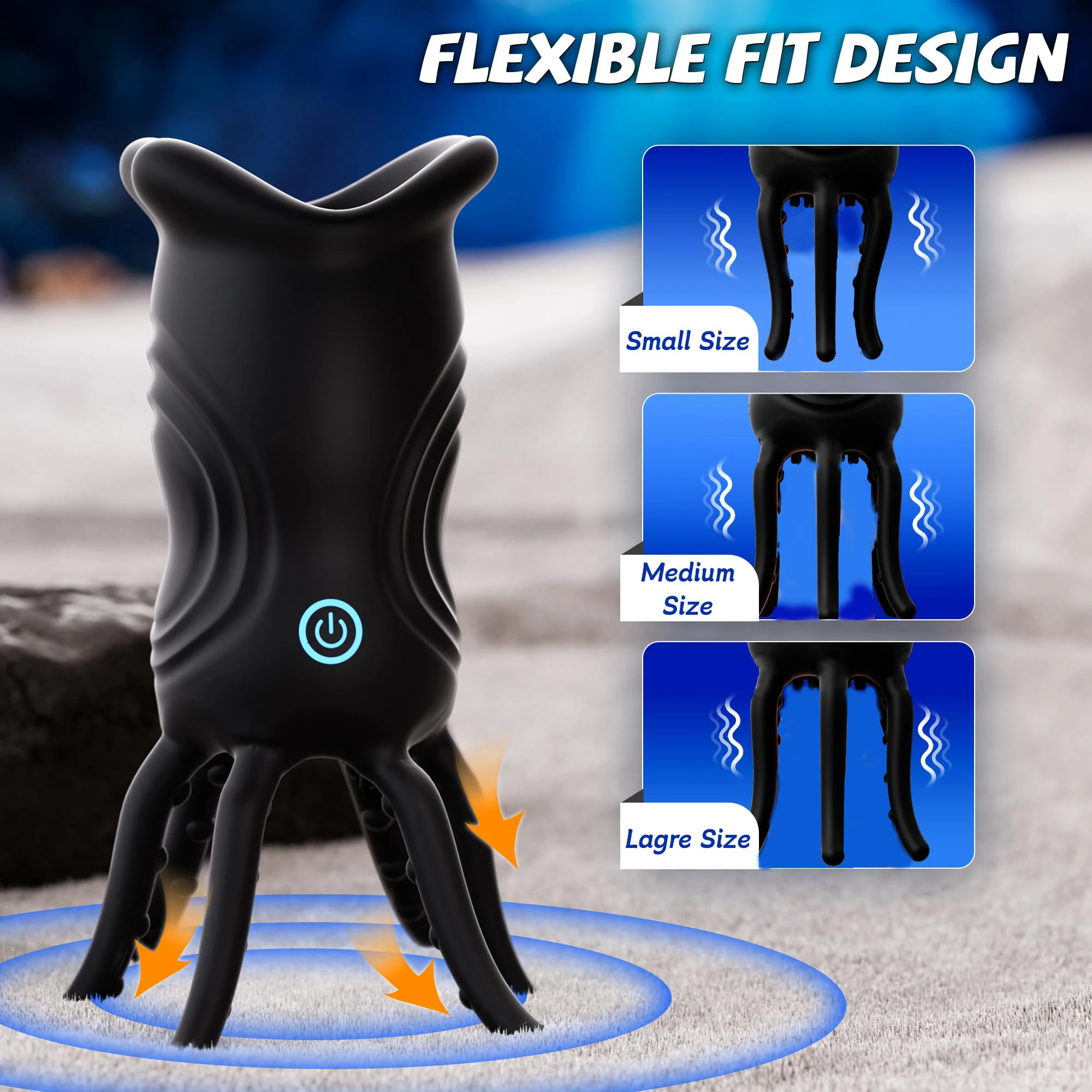 Men Penis Vibrator Male Masturbator Realistic Lips & Tentacle Stimulation Stroker 360° Blowjob Sex Machine for Penis Trainer image 5
