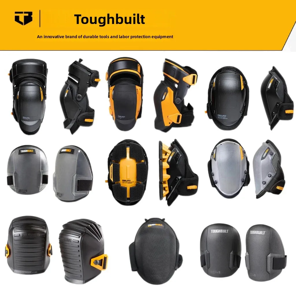 

TOUGHBUILT Knee Pads for Tiling & Flooring, Heavy Duty Kneeling Protection for Work
