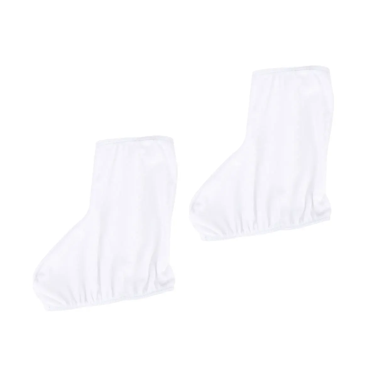 

Elastic Skate Boot Covers White Anti-scratch Velvet Material Durable Water-absorbent Hockey Skates Accessories