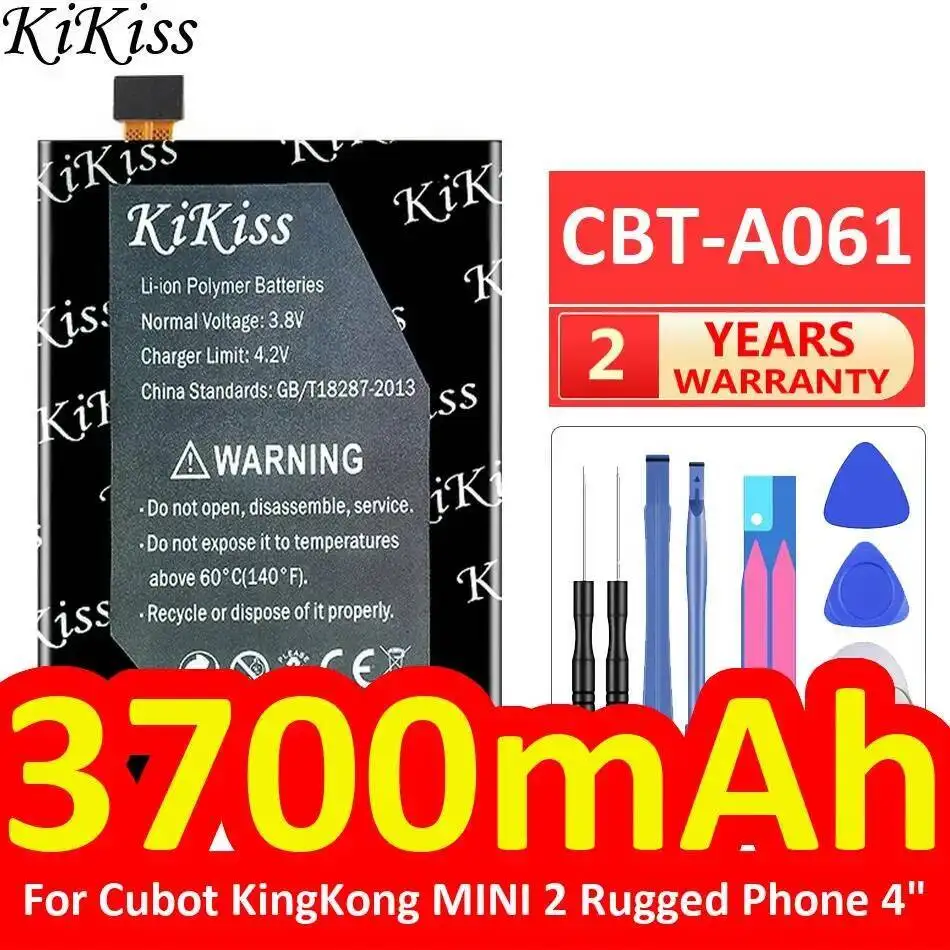 

Аккумулятор мобильного телефона Cbt-A061 для Cubot Kingkong Mini 2, прочный, 4 дюйма, 3700 мАч, долговечный