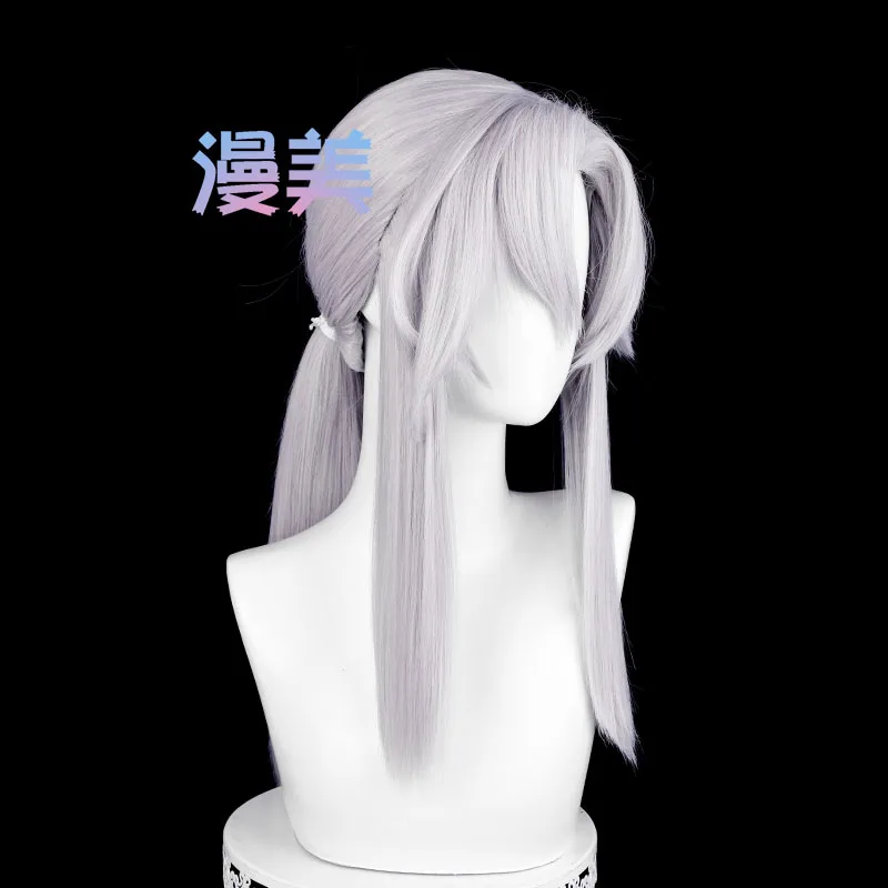 Peruka do cosplayu Ferid Bathory, długa biała peruka do cosplayu Ferid Bathory na Comicon, imprezę, dla dorosłych kobiet i mężczyzn.