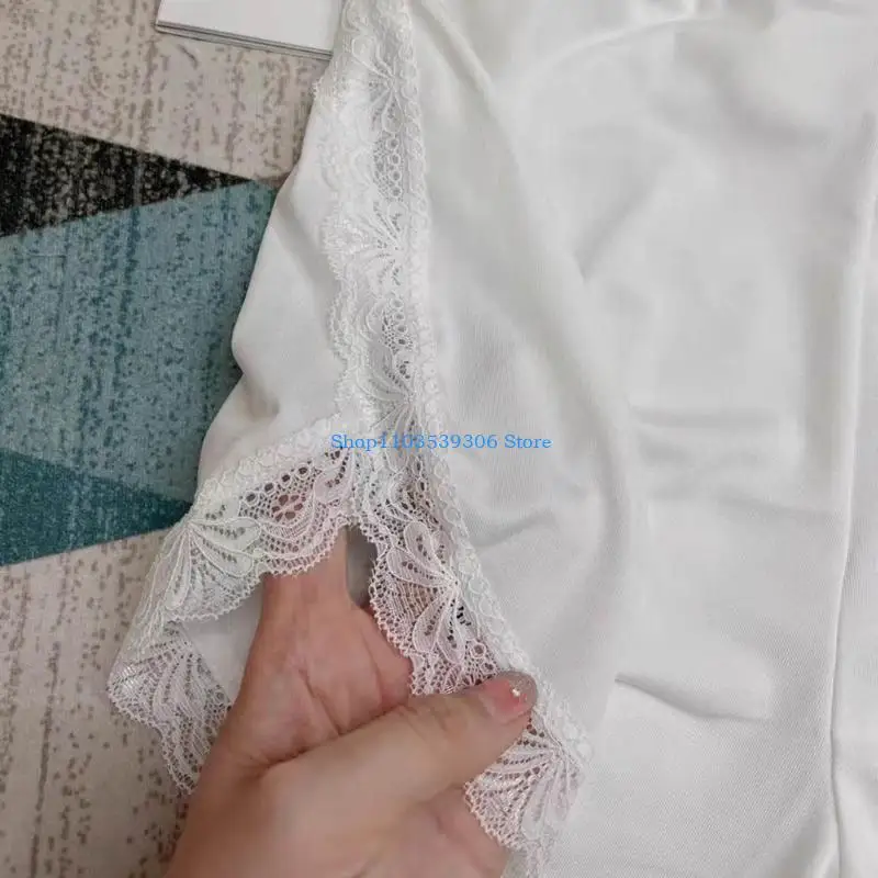 400A Women Safety Short Pants Summer High Waist Anti Chafing Soft Boyshorts Panties