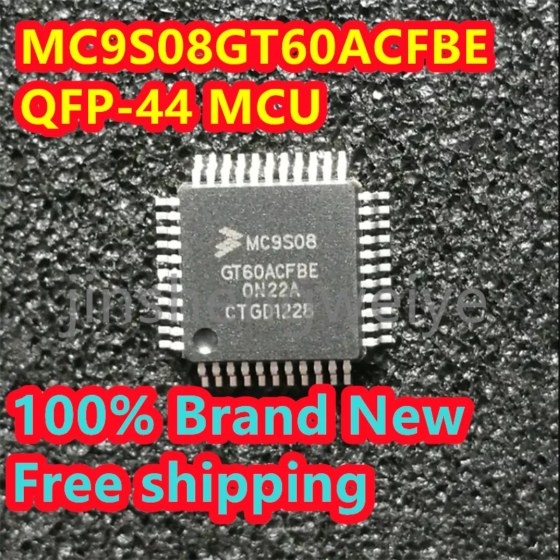 

1~5PCS MC9S08GT60ACFBE MC9S08GT60 QFP-44 8-bit Microcontroller MCU 100% Brand New with Free Shipping