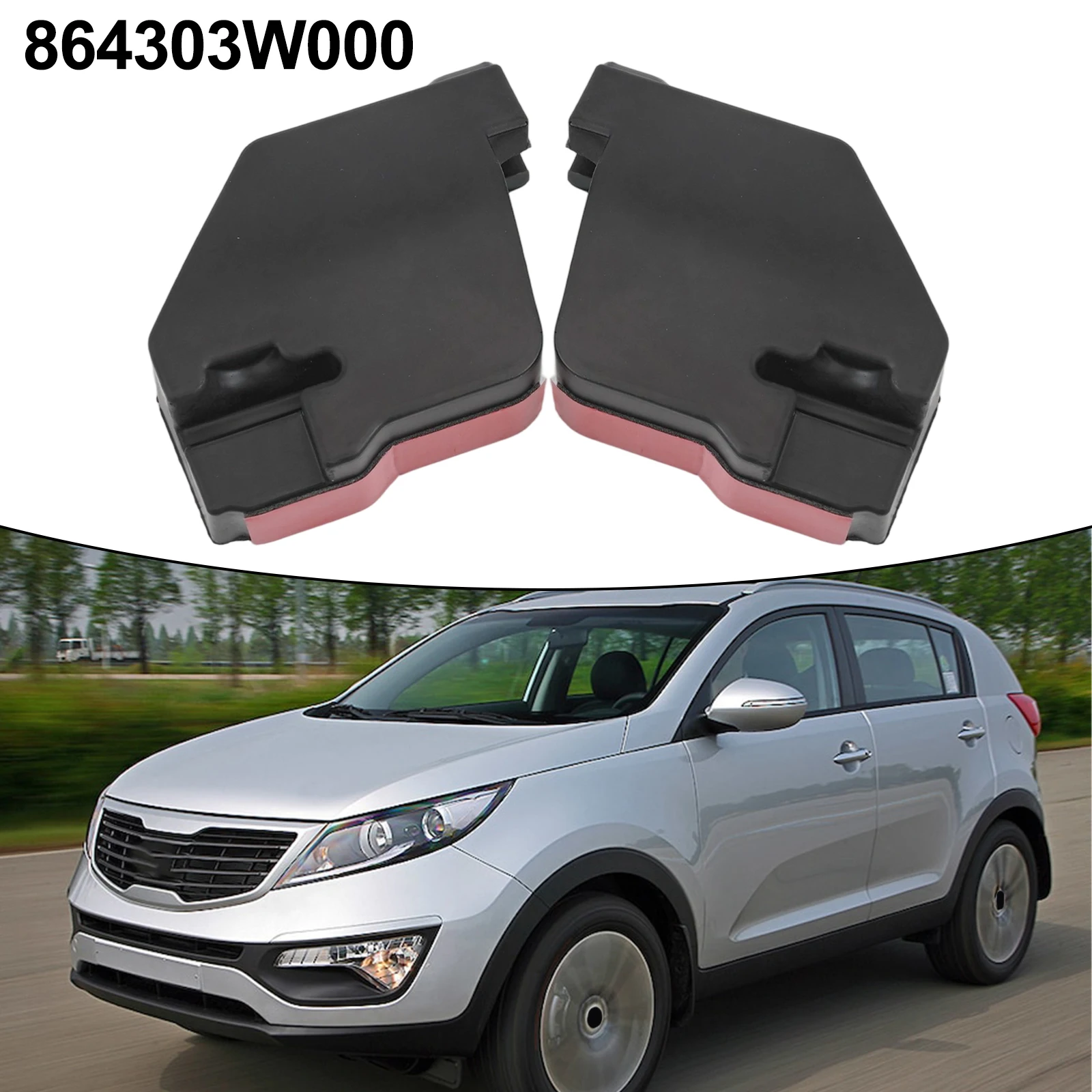 

Уплотнитель для моторного отсека автомобиля, уплотнитель двигателя из АБС-пластика, прямая установка, водонепроницаемый, аксессуар для капота, черный