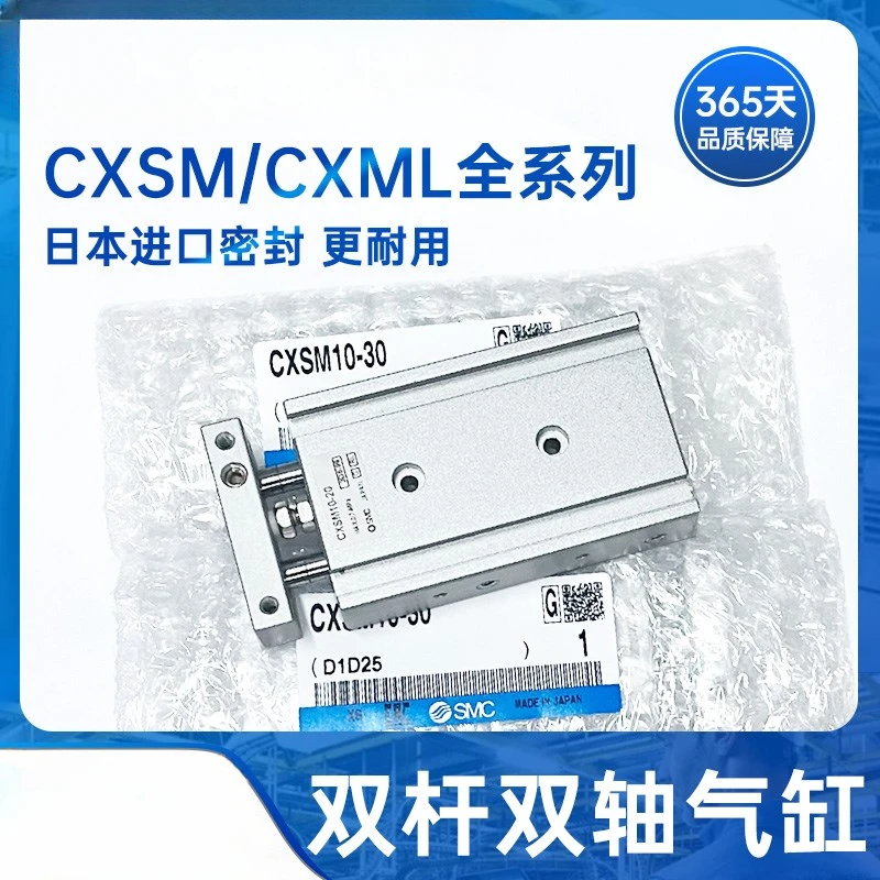 CXSM6-10/15-20/25/32-30/40/50/60/75/100/Cxsl Dual-Axis Double-Rod Cylinder