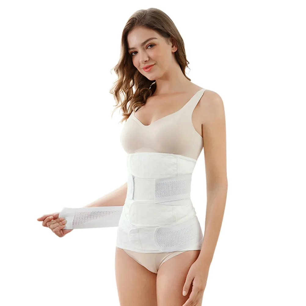 

Postnatal Girdle Cotton Adjustable Belly Band Postpartum Recovery Body Shaper Waist Trainer Tummy Corset Slimming Girdle
