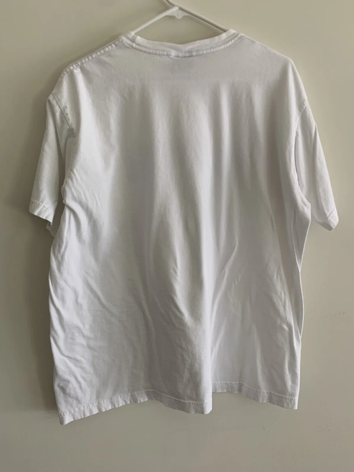 تي شيرت Vintage Nautica Spell Out White Tshirt Grunge Streetwear للرجال يرجى قراءة تي شيرت جرافيك عتيق للجنسين