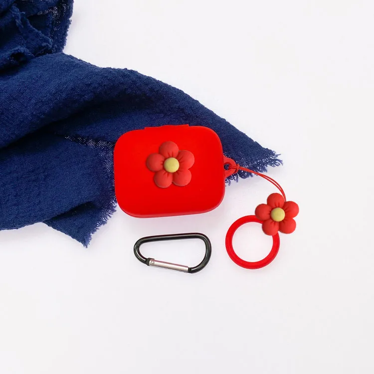 flower case for QCY MeloBuds N30 /HT05/AilyBuds E10 E20 G1 Case Silicone Earphone Cover for QCY MeloBuds Neo case - view 4