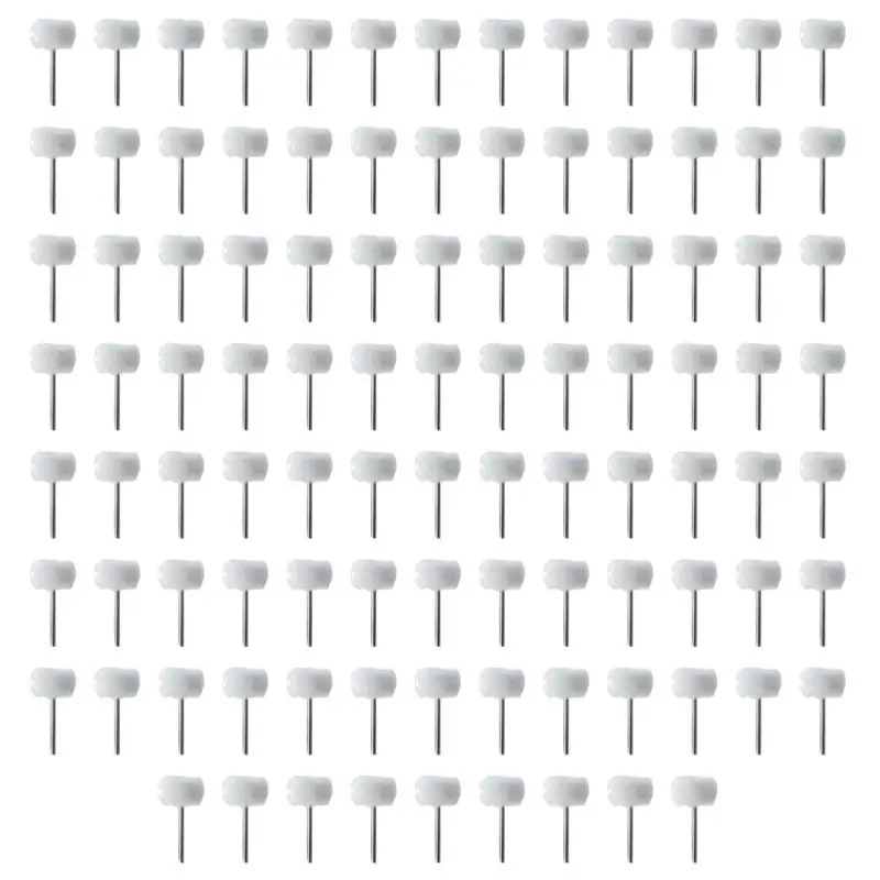 

AEE6-100Pcs Mini Wool Polishing Wheel 3Mm Shank Buffing Wheel Polish Brush Rotary Abrasive Brush Hand Grinding Buffing Tools
