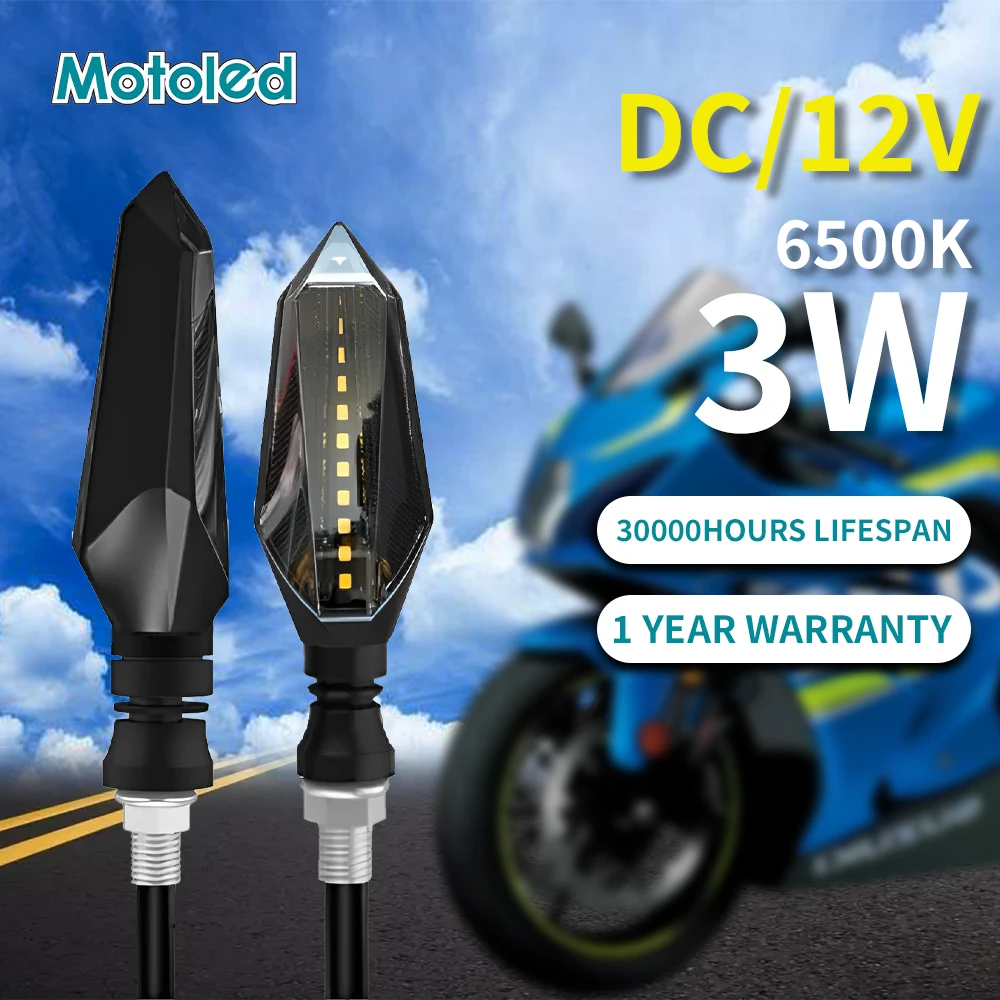 

Motoled Motorcycle Turn Signals Indicator Blinker Flashers LED Light for HONDA CB CBR 125 250 650 1000 600 900 300 R/F/RR/XX