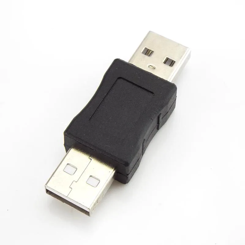 5 قطعة USB 2.0 موصل ذكر إلى ذكر مايكرو قابس مهايئ موسع محول الكابل لأجهزة الكمبيوتر المحمول L1