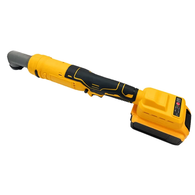 

ABGH-For 18V 20V Battery 90° Angle Brushless Electric Ratchet Wrench 3/8'' 1/2'' Removal Nut Car Repair Power Tools