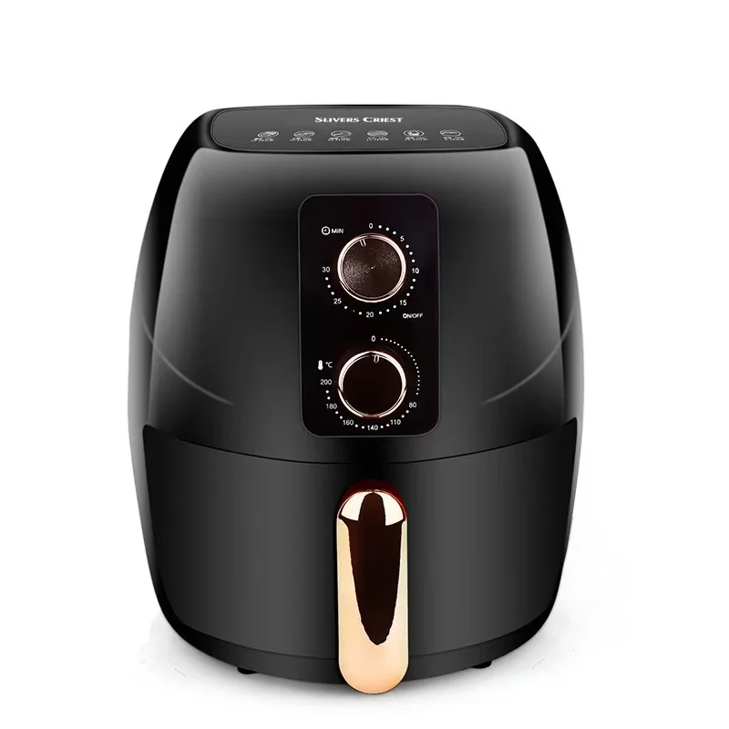 

Home 6 Large Capacity air Fryer French Fries Machine Oil-free Smokeless Kitchen Smart Appliances Temperature Controller