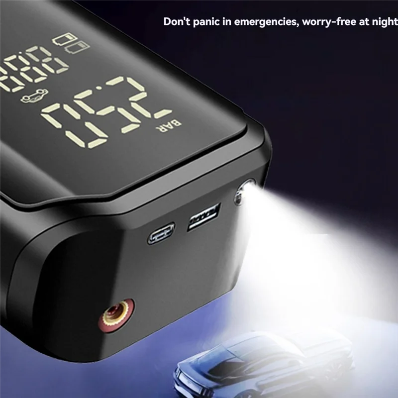 

Hot!Electric Ball Pump Portable Sports Automatic Ball Air Pump With Digital Precise Pressure Gauge