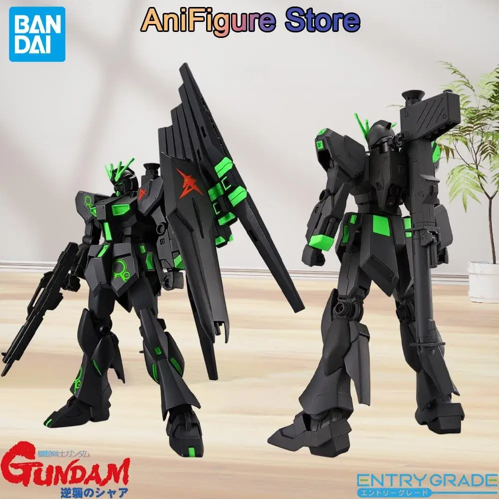 Genuine In Stock BANDAI ENTRY GRADE Mobile Suit Gundam: Char's Counterattack RX-93 v Gundam Figure Anime Model Action Assembled