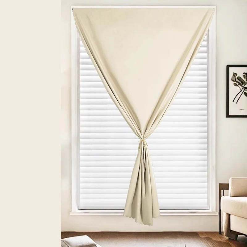 

Простая установка, самоклеящаяся ткань для штор, полностью затемняющая, без перфорации, спальня, солнцезащитный козырек, гостиная, балкон спальни.