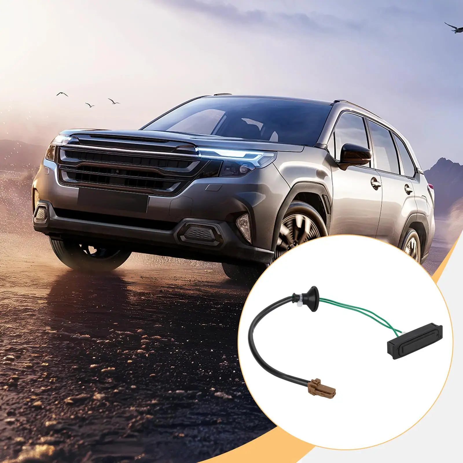 

Выключатель багажника спуска двери багажника 63270FJ000, долговечность, профессиональный портативный прямой заменяет аксессуар для Subaru Forester