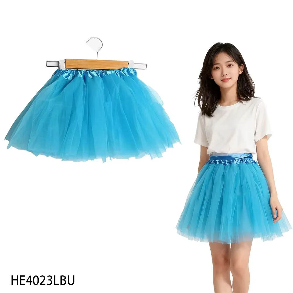 PESENAR The Blue Chiffon Dress From The 1980s Was Suitable for Scenes Such As Parties and Carnivals in The 1980s