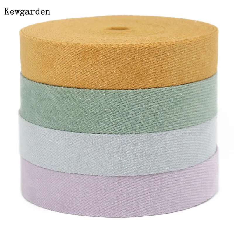 

Kewgarden Twill Sliver Layerling Cloth Ribbons 1.5" 1" 10mm 25mm 40mm DIY Make Bow tie Hair Accessories Handmade Carfts 11 Yards