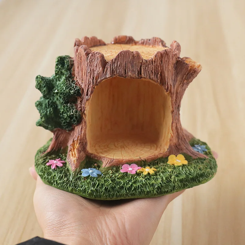 Micro Landscape Resin Crafts Tree Holes Fun Decorations Creative Home Living Room Bedroom Decorations Photography Props