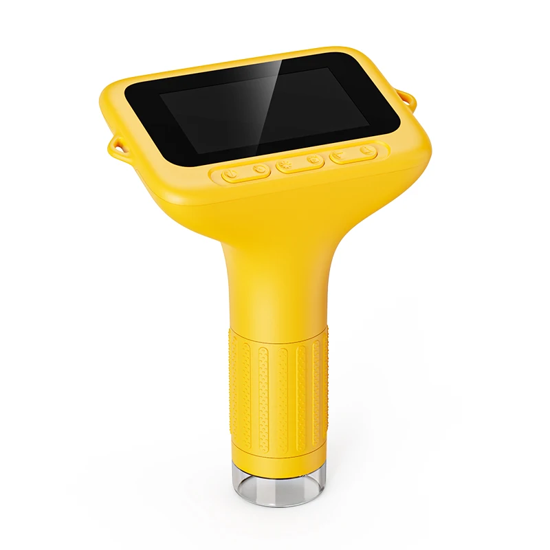 

2MP 1080P 3 Inch HD IPS 178° Wide Color Gamut Screen with 1000x Zoom &1000mAh Kid's Microscope for Fun Outdoor Exploration