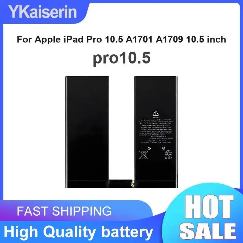For Apple Ipad Pro 10.5 A1701 A1709 Inch Tablet Battery Pro10.5 High-Capacity 4800Mah Prolonged Performance