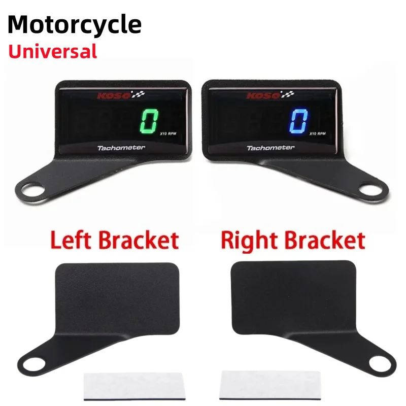 Uchwyt na instrumenty do modyfikacji motocykla KOSO - tachometr, woltomierz, wskaźnik temperatury wody, uchwyt na lewe i prawe lusterka wsteczne