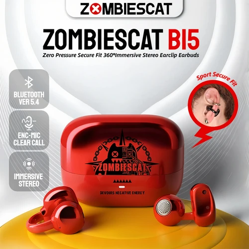 Zombiescat B15 Ows Auriculares Con Clip Para La Oreja