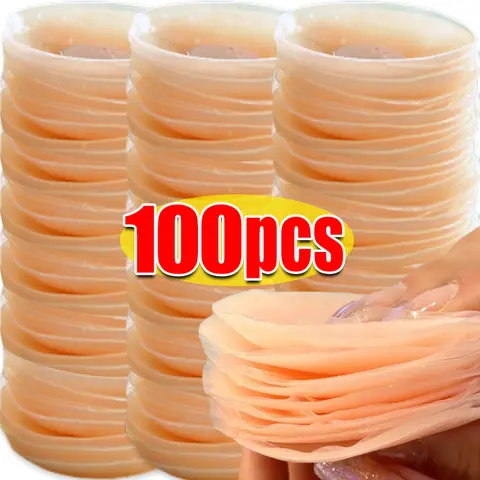 2/100pcs 실리콘 젖꼭지 커버 보이지 않는 자체 접착 가슴 유방 스티커 재사용 가능한 패치 브래지어 여성 리프트 업 패드 Intimates
