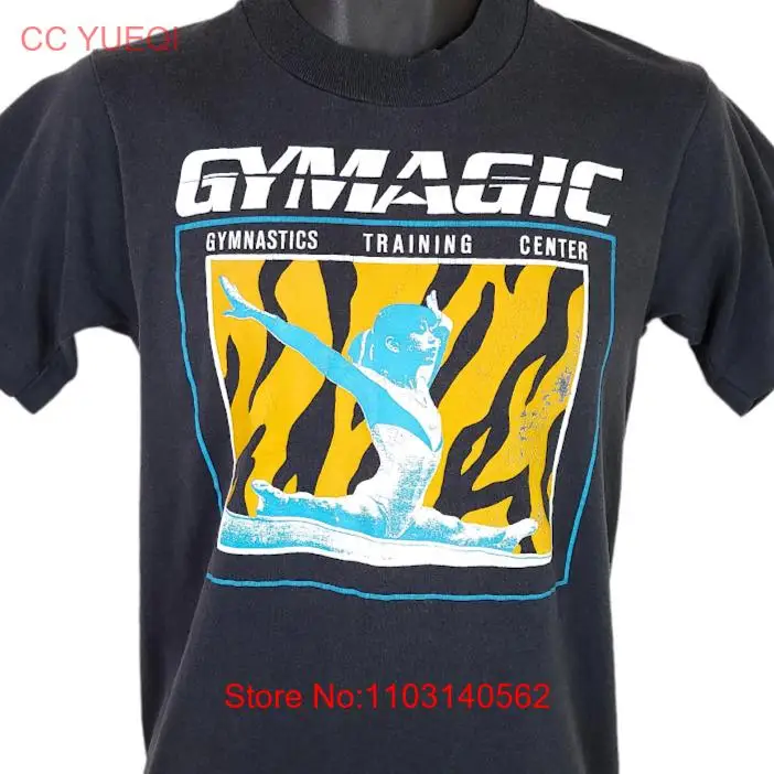 Gymagic Gymnastics Training Center T Shirt Vintage 80s 90s Made In USA Small