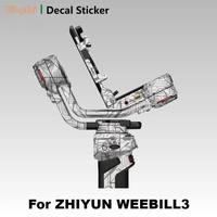 For ZHIYUN WEEBILL3 WEEBILL 3 Decal Skin Vinyl Wrap Film Handheld Gimbal Stabilizer Body Protective Sticker Protector Coat