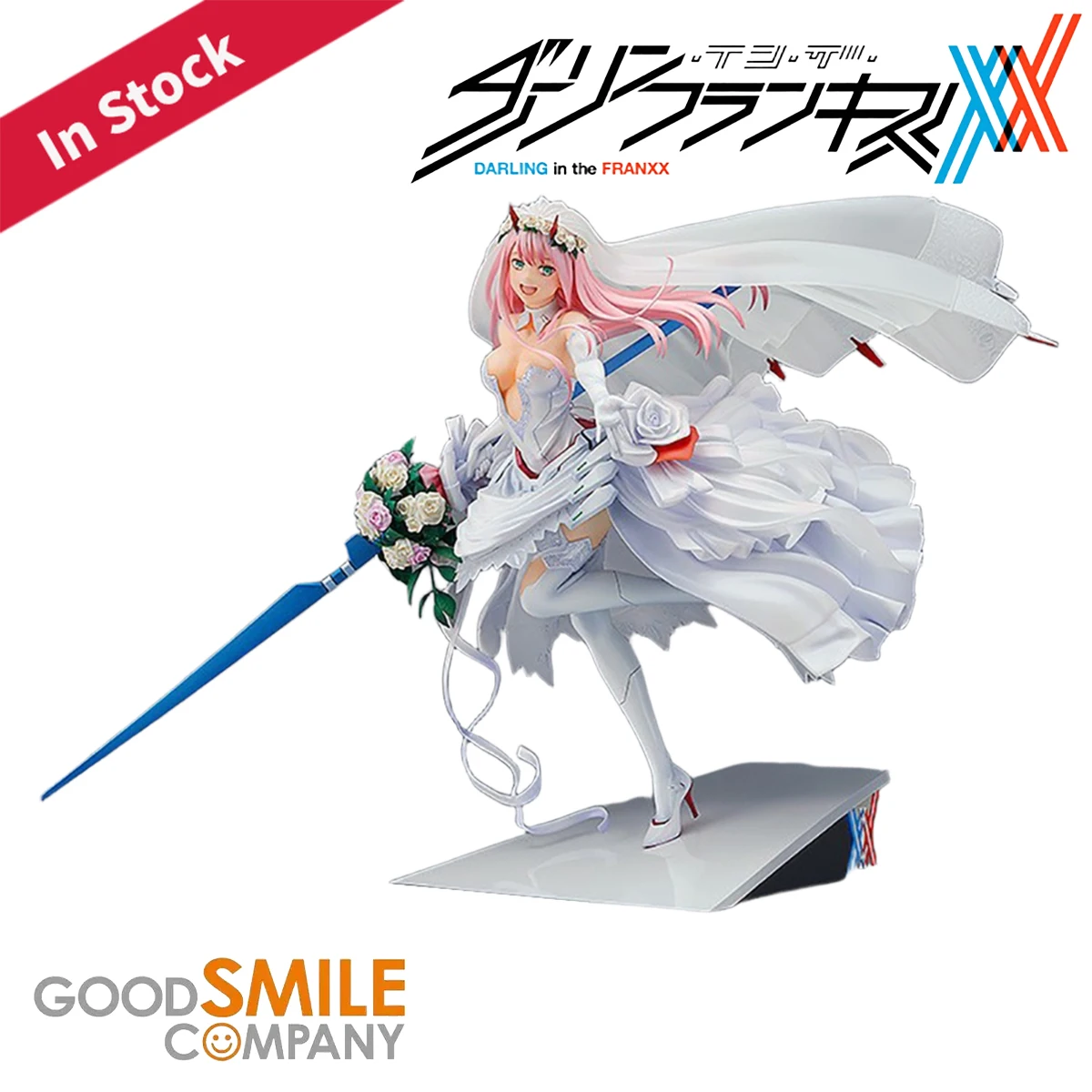 

Оригинальная настоящая компания Good Smile, предварительно окрашенная, Darling in The FranXX Zero Two для My Darling, 1/7 H = 270 мм, фигурка аниме-персонажа