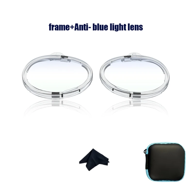 Lens Protective Cover Frame for Vision Pro Controllers Headsets Glasses Protective Eyewears Frame K1KF