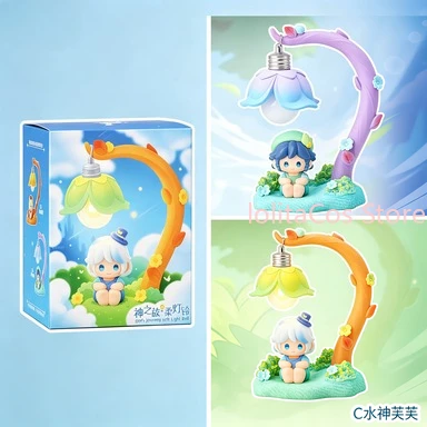 Genshin Impact HuTao Klee Venti Niedliche Cartoon-Modell PVC-Statue Ornament Kawaii Schreibtischlampe Nachtlicht Geschenk Desktop-Deko Figur