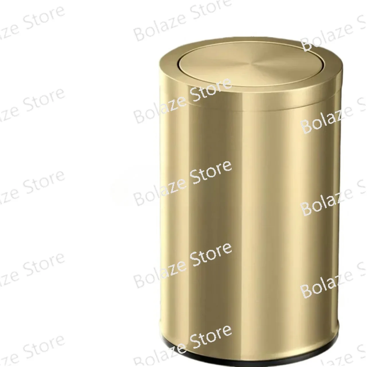 Home office trash can Kitchen cabinet locker Stainless steel trash can Gold bathroom Bedroom Luxury