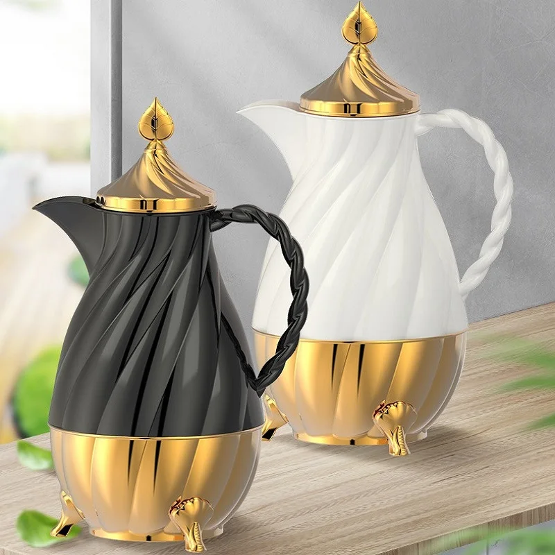 

Arab Thermos Middle East Dubai Hot Water Bottle High Aesthetic Value Glass Thermos Household Coffee Pot Portable Coffee Pot