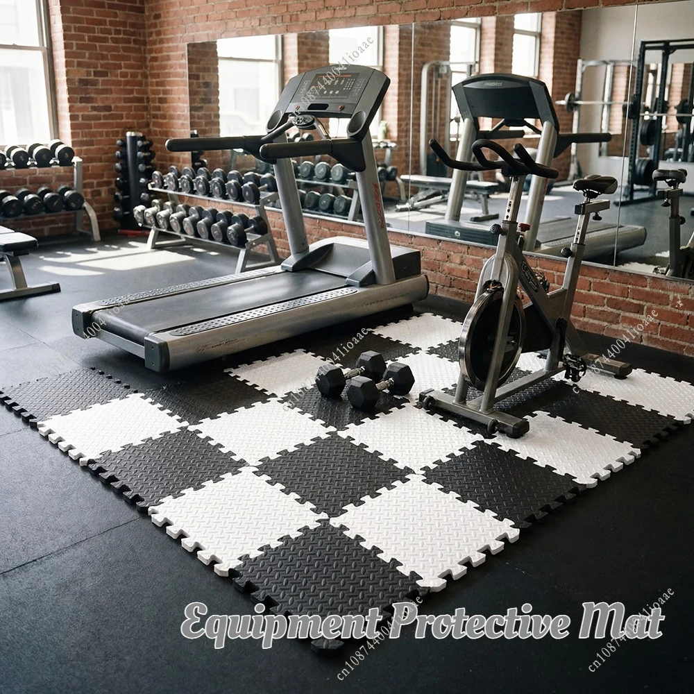 Summer Fitness Essentials - 2.5CM Thickened Interlocking Yoga Mat 4/8/10Pcs Home Gym and Yoga Equipment Protective Mat 30x30CM