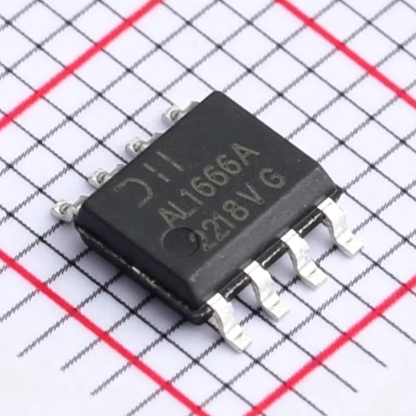 10PCS AL1666AS-13 Marking AL1666A SOIC-8 SOP8 SO8 8.5V~23V PWM 150kHz NEW Original Genuine chip IC LED DRIVER CONTROLLER AL1666A
