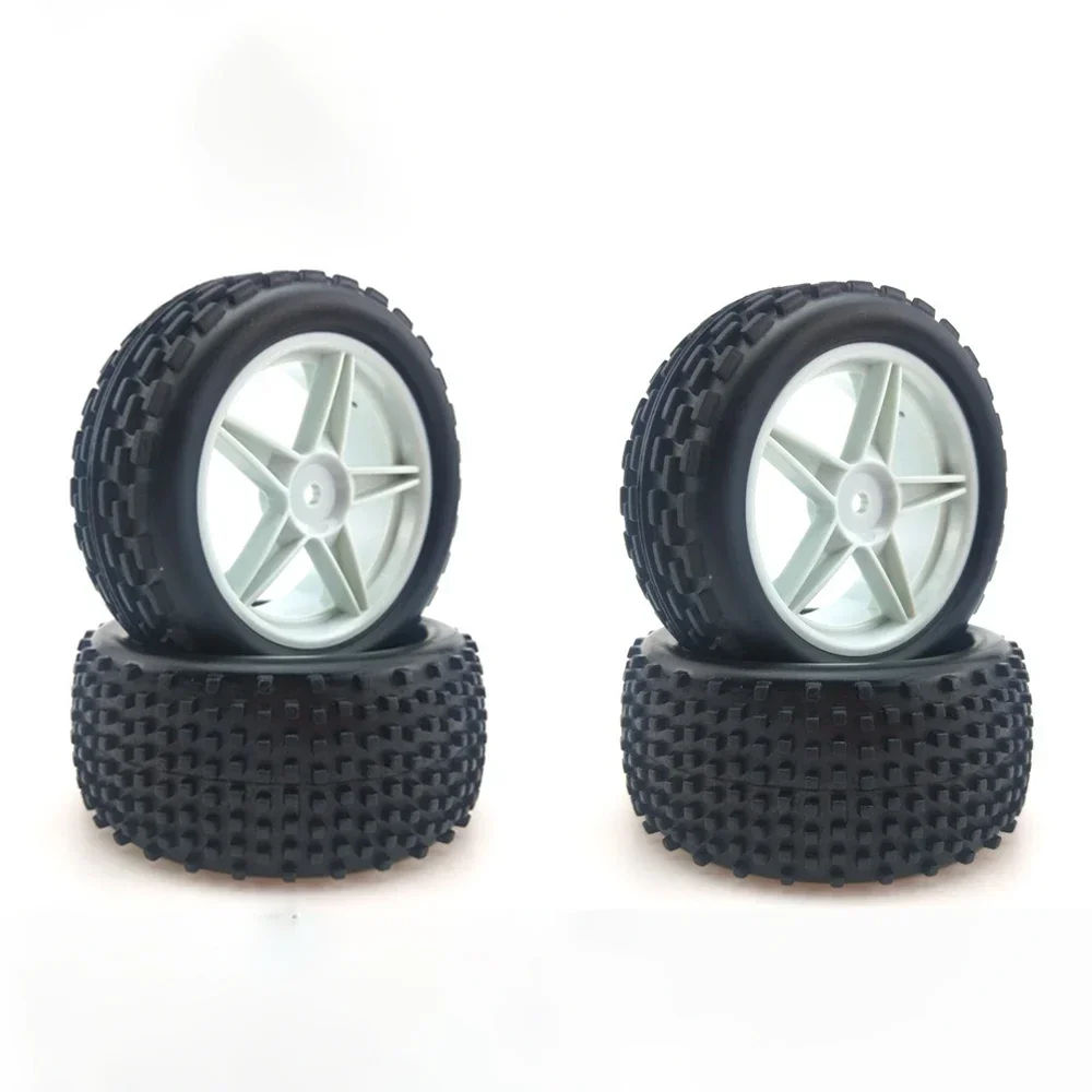 

4Pcs 85mm Tires Wheel Tyre for Wltoys 144001-02 124019 104001 RC Car Upgrade Parts 1/10 1/12 1/14 Scale Off Road Buggy