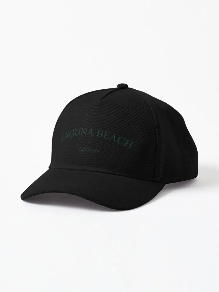 Laguna Beach California, Minimalist Design West Coast Hoodie Baseball Cap fishing hat beach hat Luxury Hat Women Hat Men's