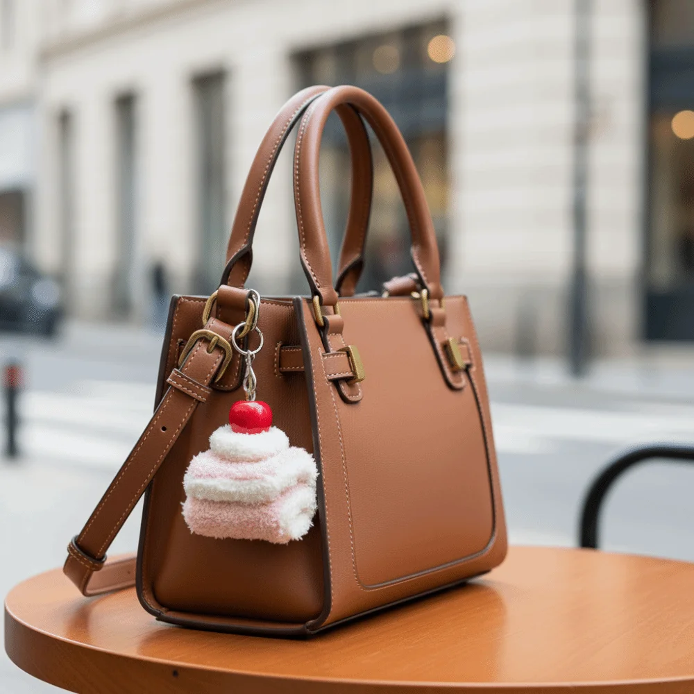 

2 шт. Брелоки в виде еды в стиле Kawaii: креативные брелоки-сэндвичи, милый дизайн, имитация еды