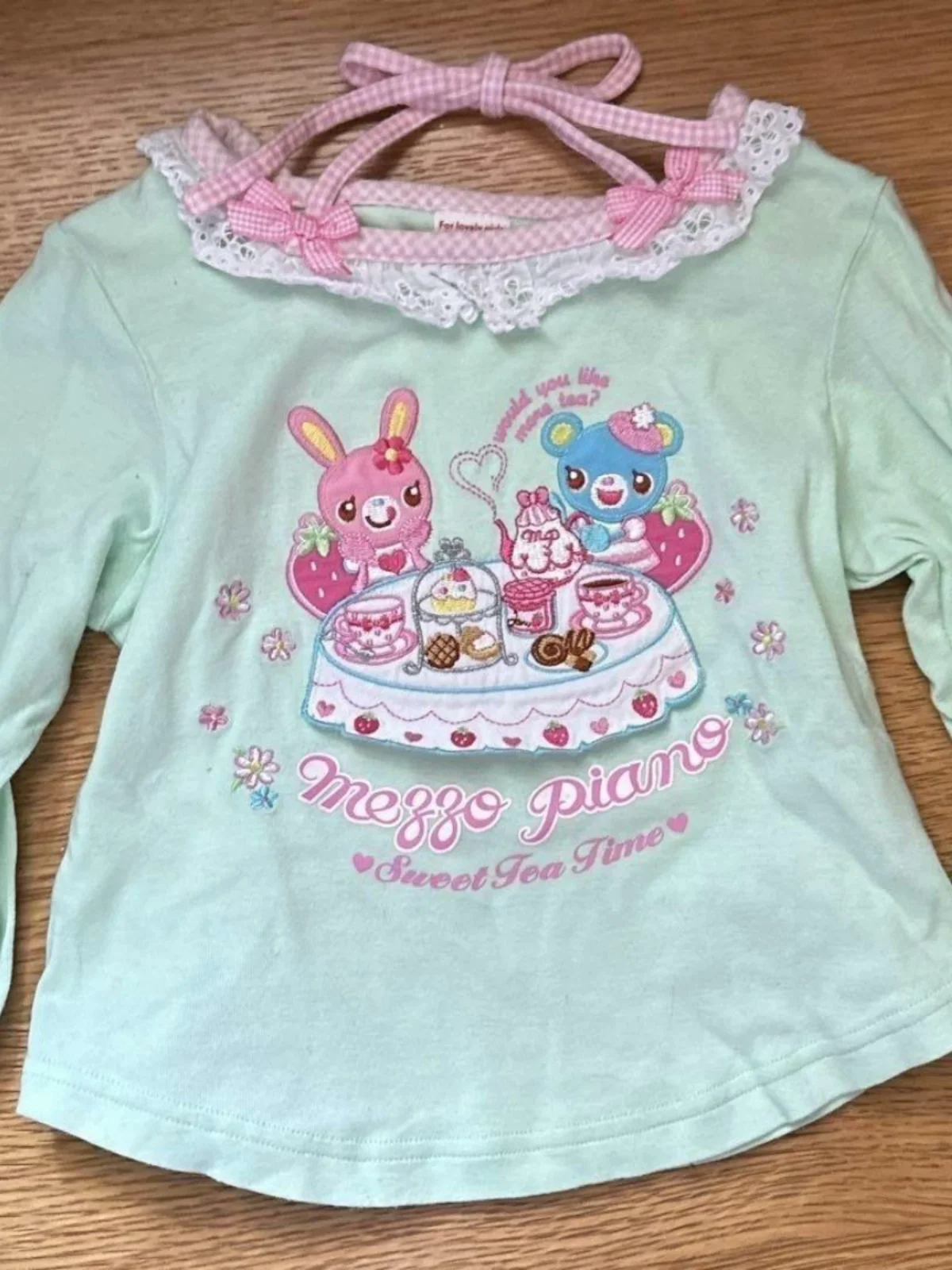 

Весенне-осенняя подвесная футболка Mezzopiano Replied Daughter's Sweet Sle Long Sve Ne, облегающий милый винтажный женский топ