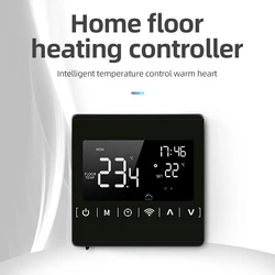 Smart WiFi Home Floor Heating Controller LED Touch Screen Digital Thermostat Electric Gas Boiler Floor Temperature Controller