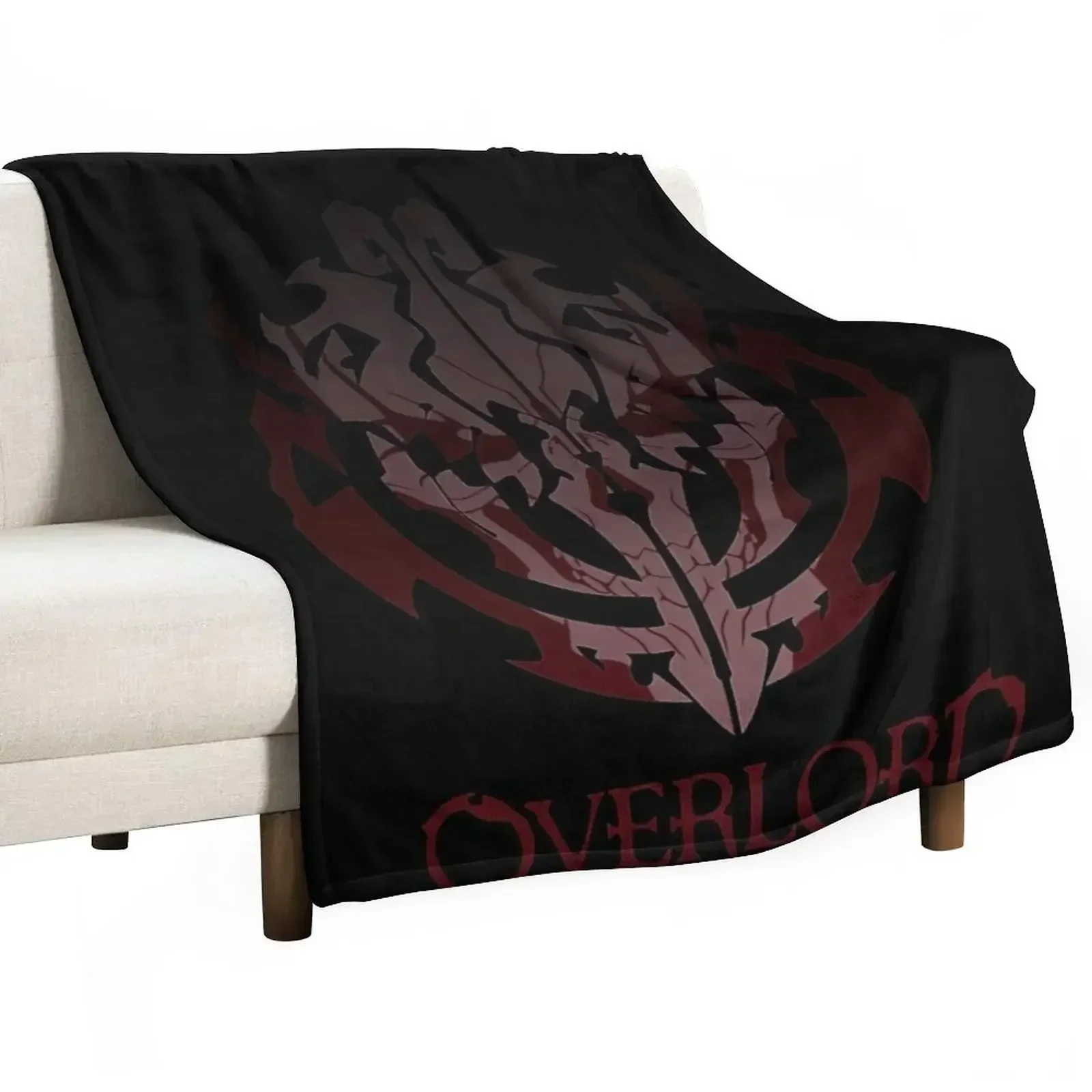 

Overlord Ainz Ooal Gown Crest Throw Blanket Moving halloween Hairys Blankets