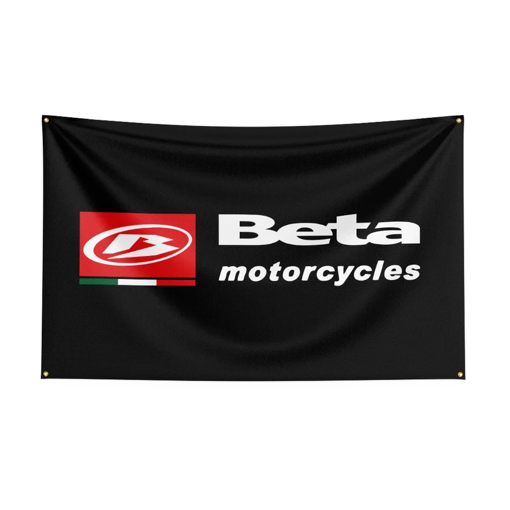 Motorcycle Flag b-b-et-a Fans Banner Custom any Image lightweight double stitched event hall basement backdrop