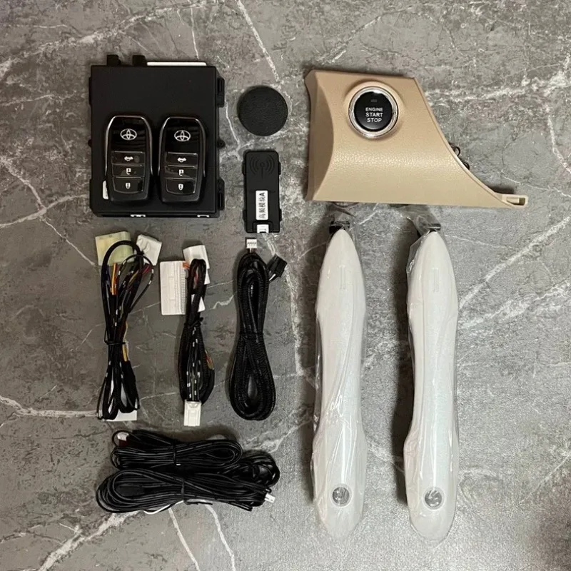 

Upgrade Passive Keyless Entry System Fit For Camry 2018-2022 Keyless Go,Convert Car To Push Start Ignition Kit Remote Starter