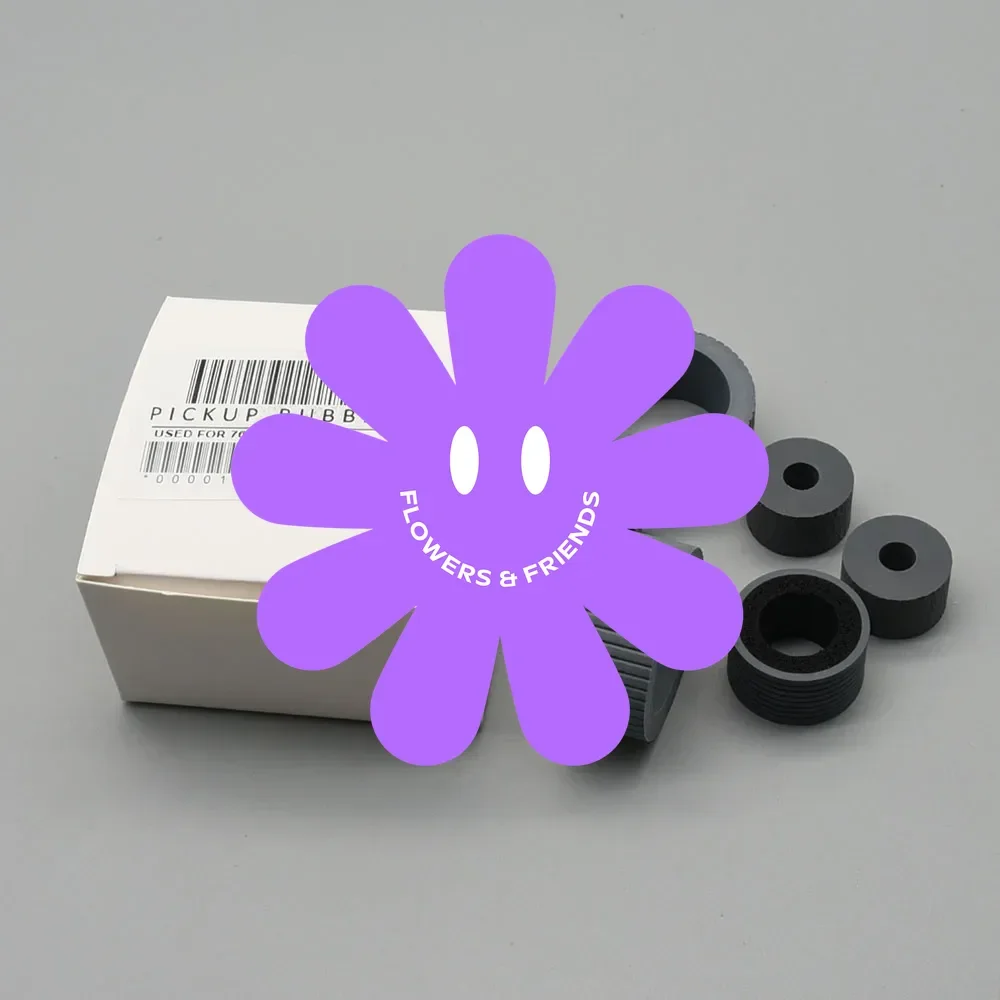 5SETS PA03740-K010 PA03740-K011 Brake Pick Roller Tire for Fujitsu fi-7600 fi-7700 fi-7700S / fi7600 fi7700 fi7700S